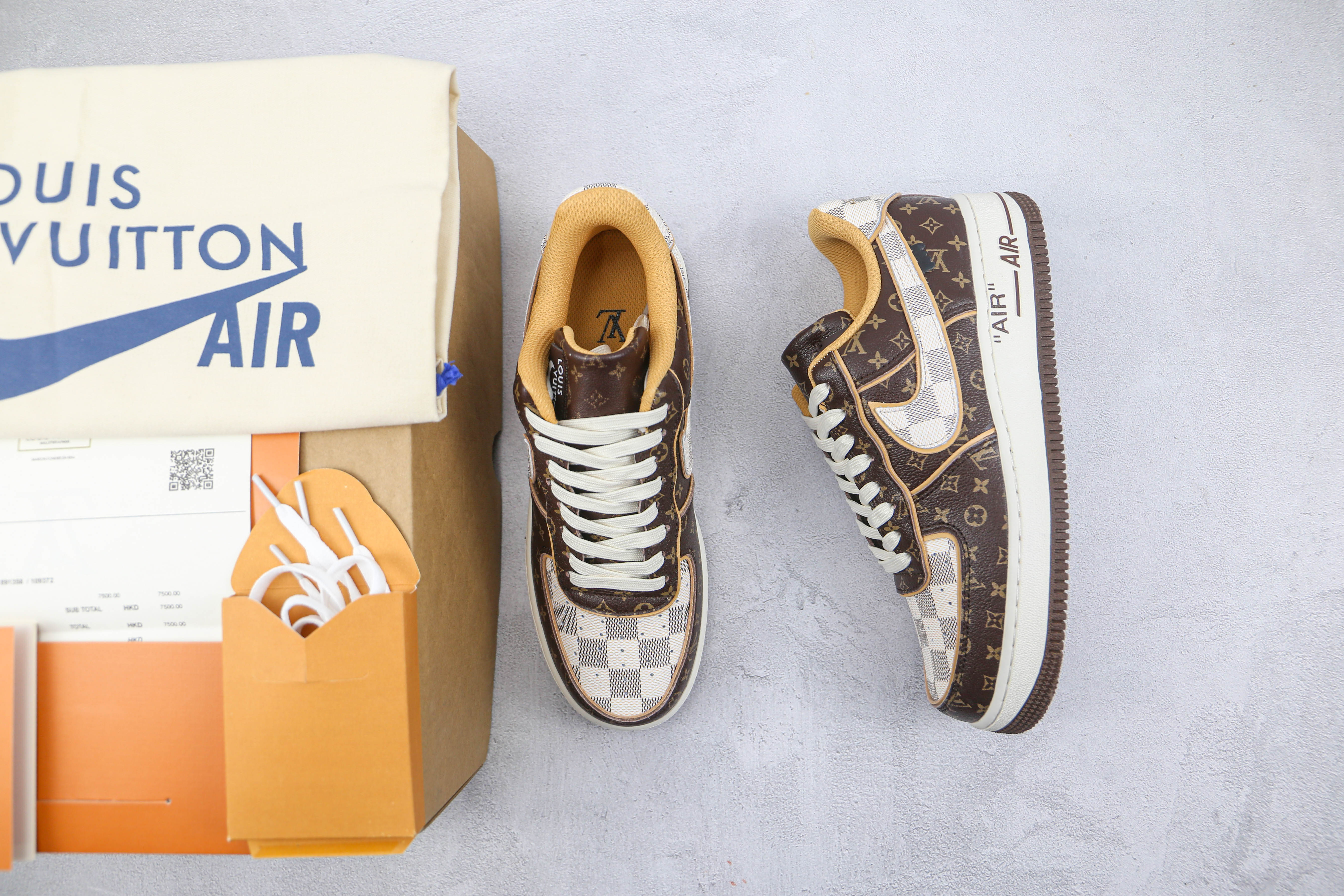 Air force 1 Low L. Vuitton Monogram Brown