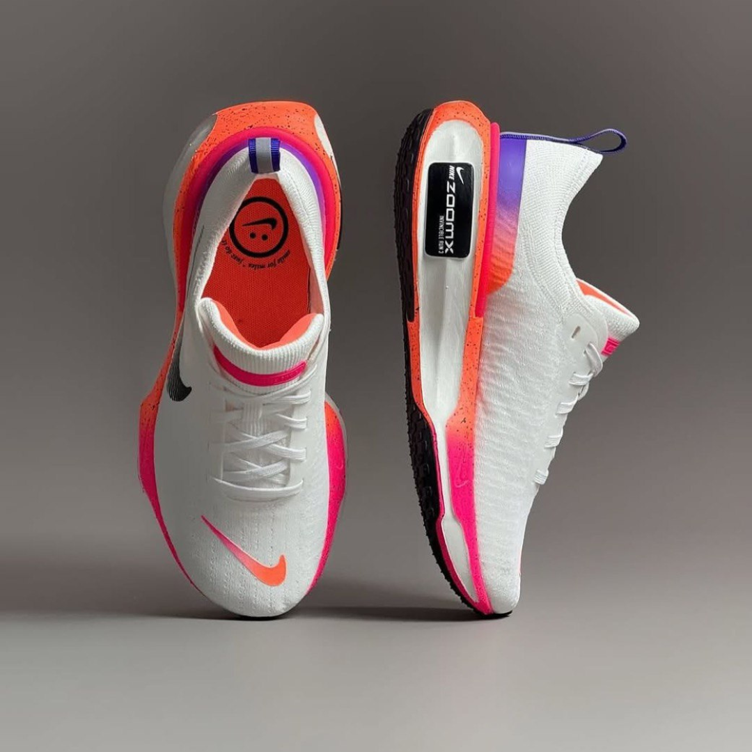 Nike Invincible Run 3 - Branco/Hyper Rosa