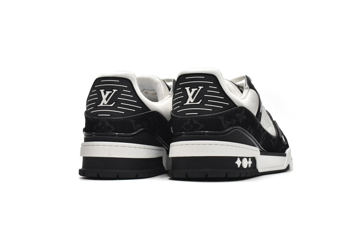 L. Vuitton Trainer White Black
