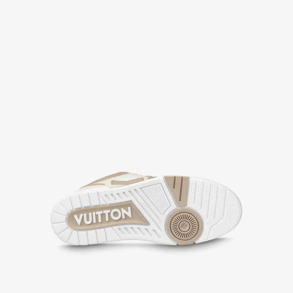 L. Vuitton LV Skate Sneaker Beige White