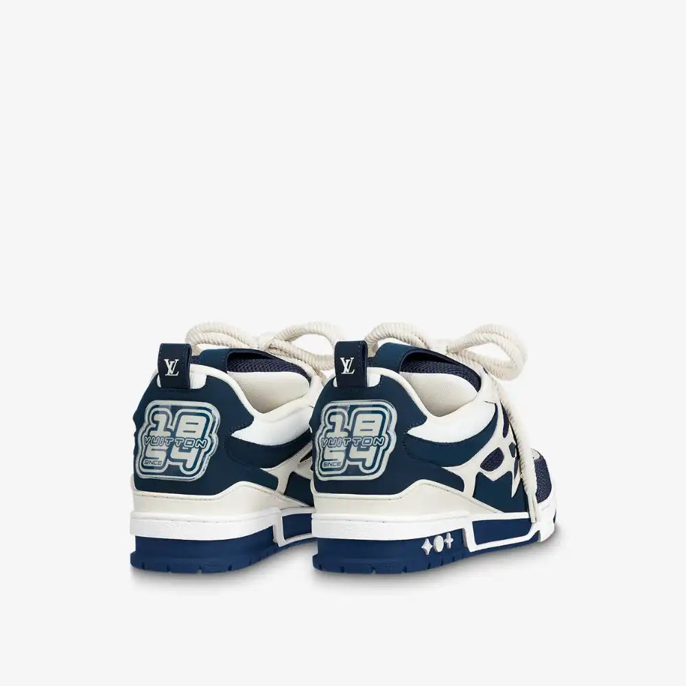 L. Vuitton LV Skate Sneaker Marine White