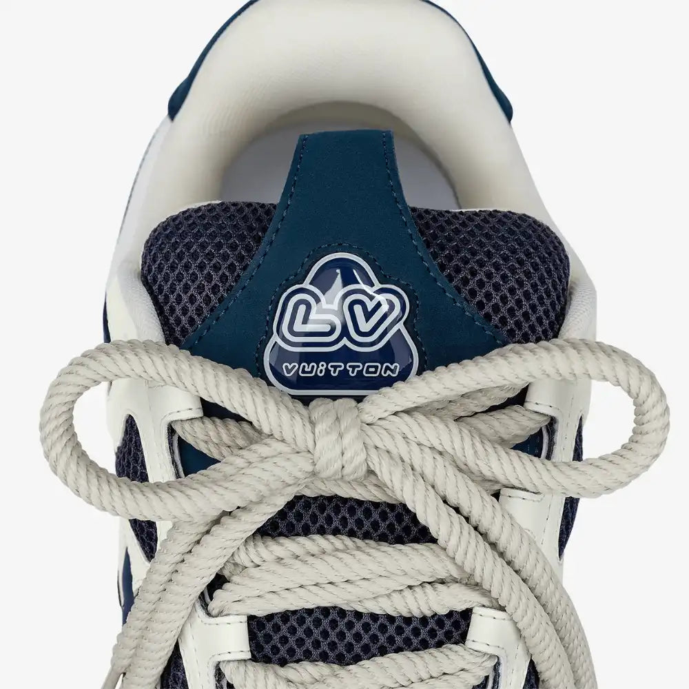 L. Vuitton LV Skate Sneaker Marine White