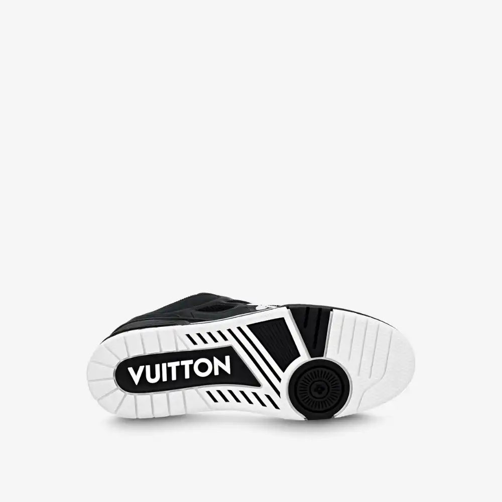 L. Vuitton LV Skate Sneaker Black White
