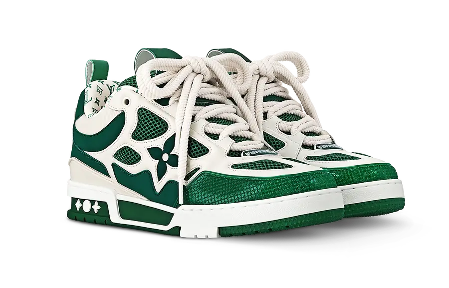 L. Vuitton LV Skate Sneaker Green