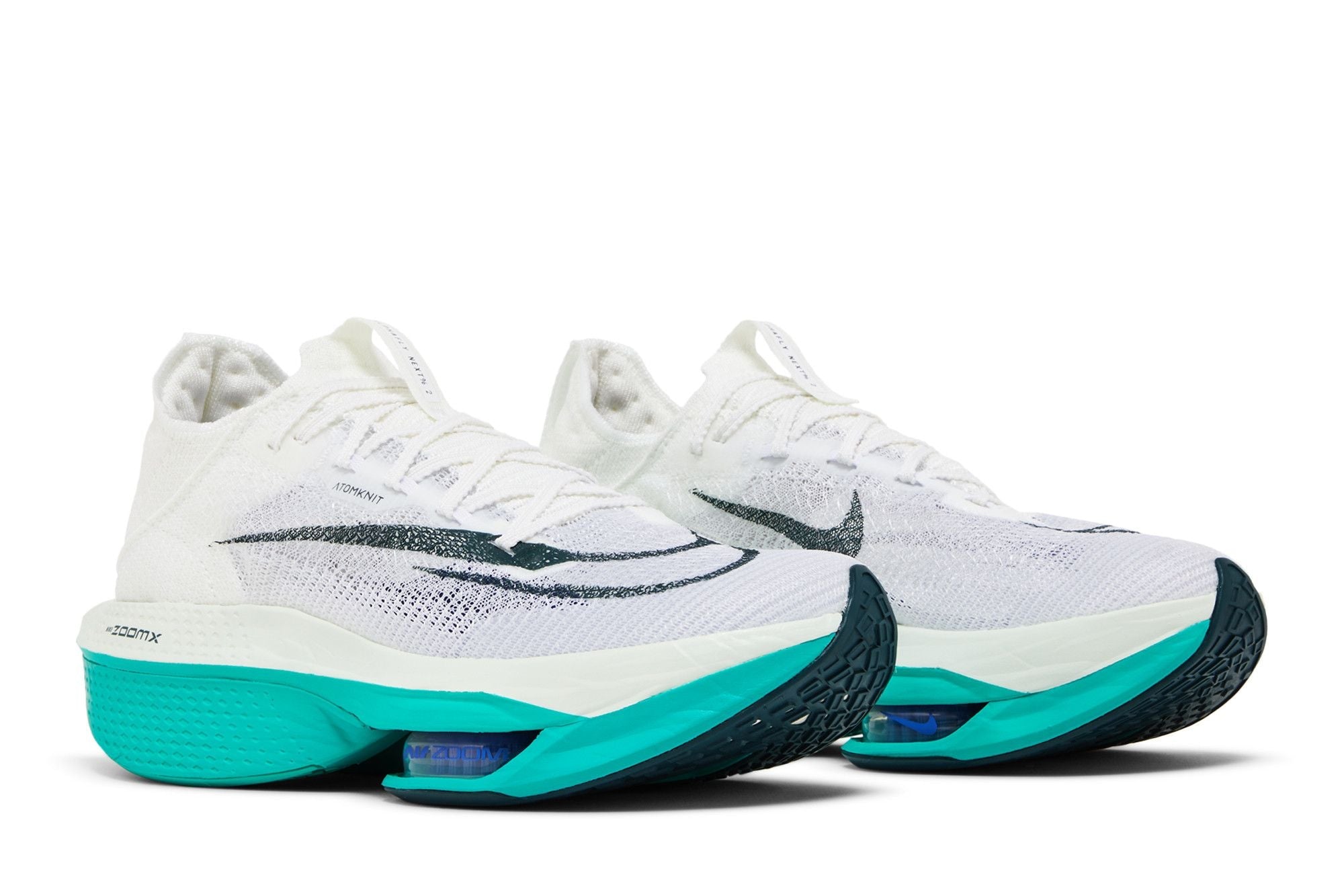 Tênis Nike Air Zoom Alphafly NEXT% 2 'White Clear Jade' Branco - DN3555-100