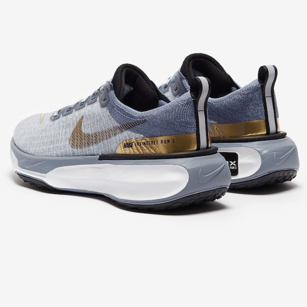 Nike Invincible Run 3 - Azul/Dourado