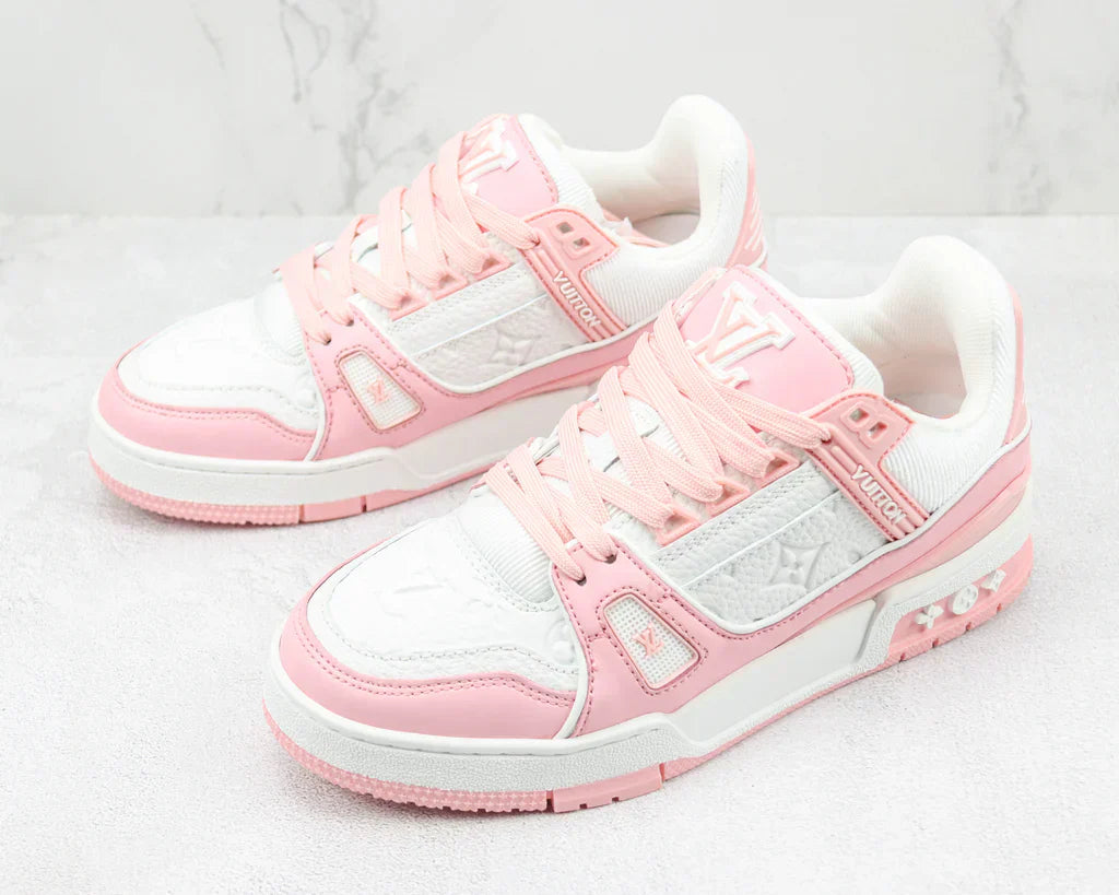 L. Vuitton Trainer Pink Rose