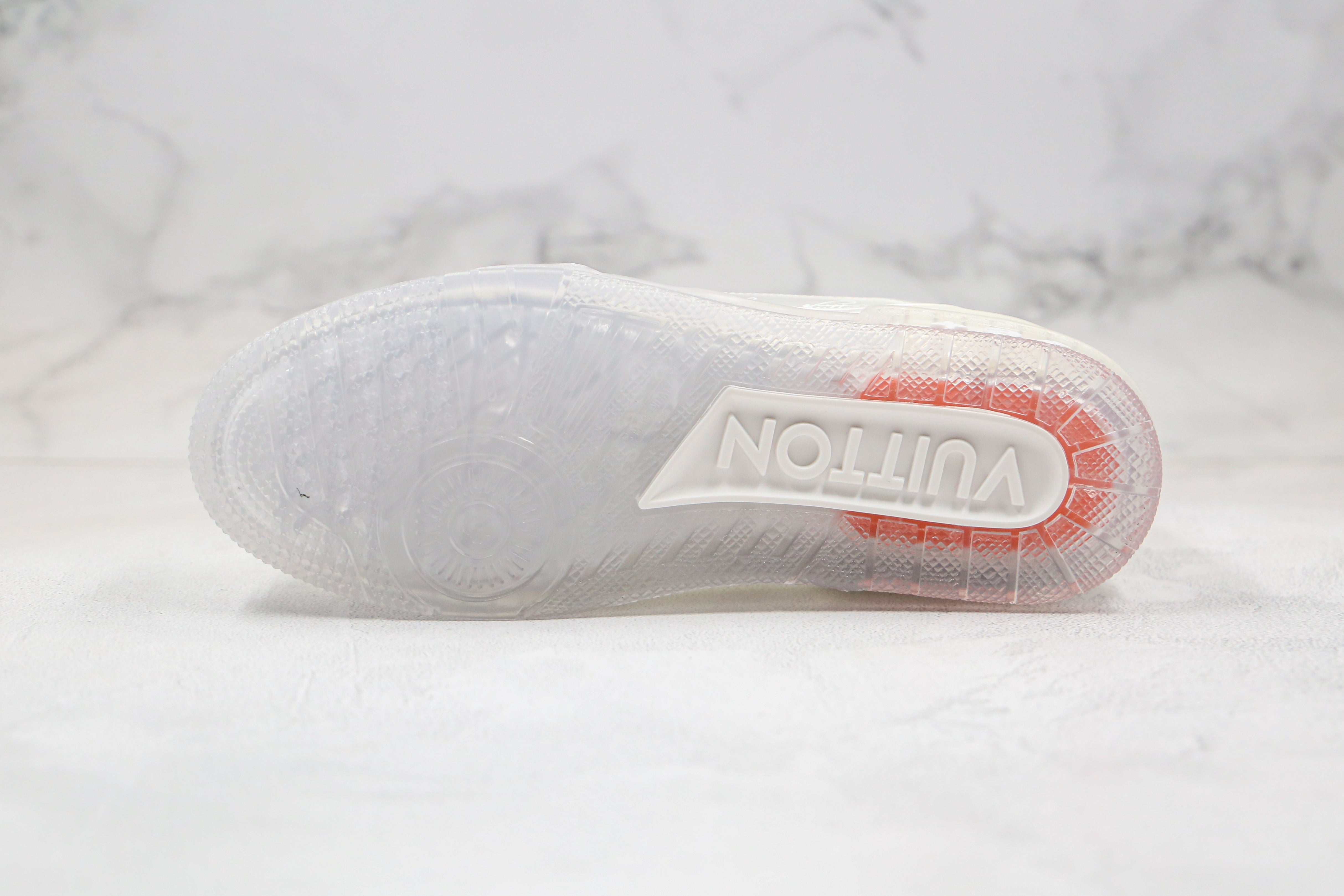 L. Vuitton Trainer Sneaker Transparent