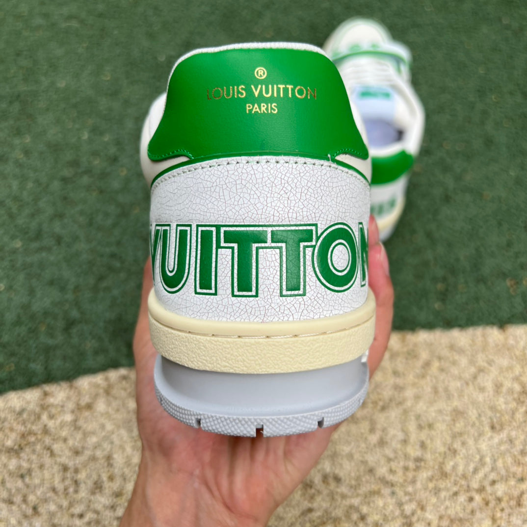 L. Vuitton Trainer Green Mesh
