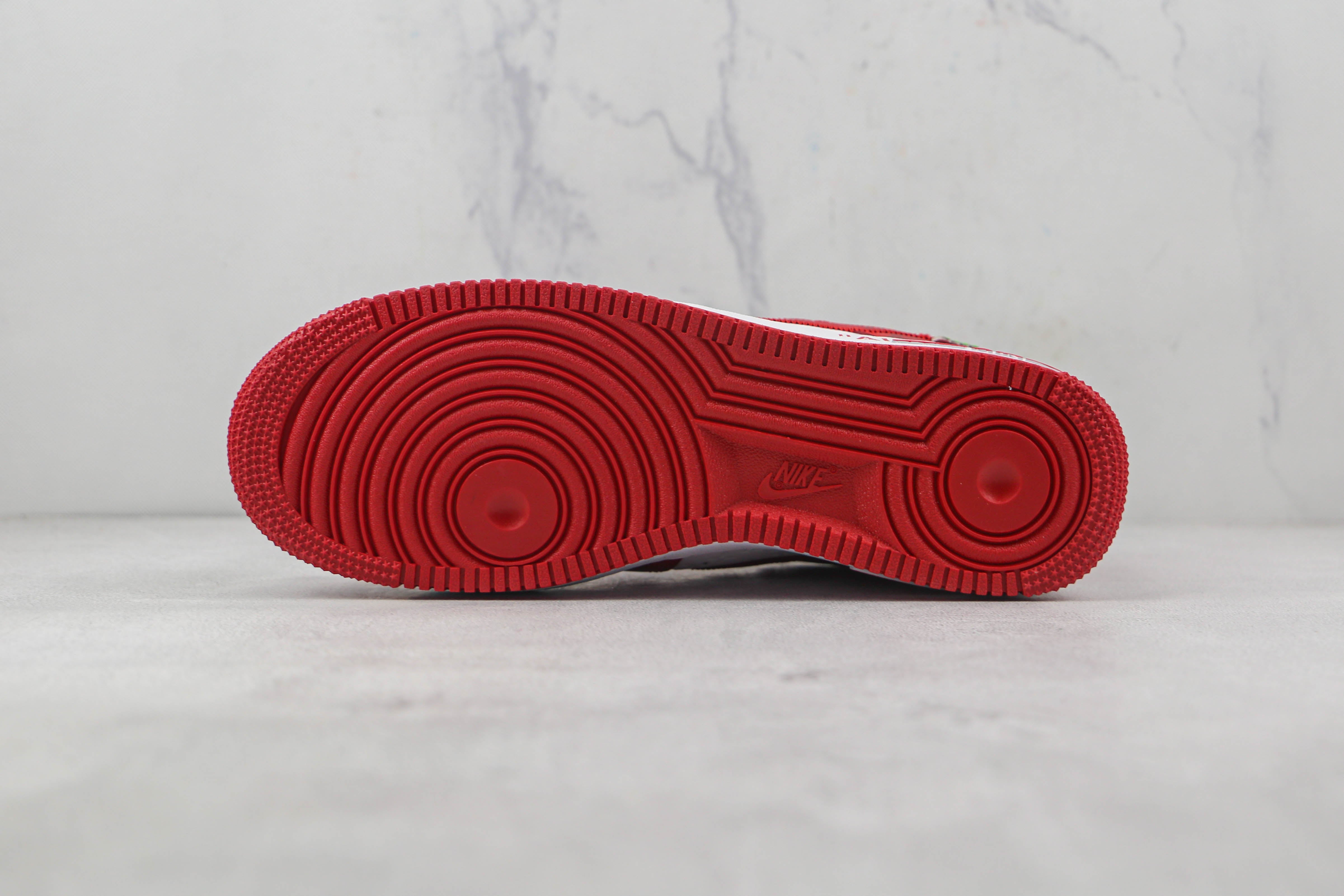 Air force 1 Low L. Vuitton By Virgil Abloh White Red