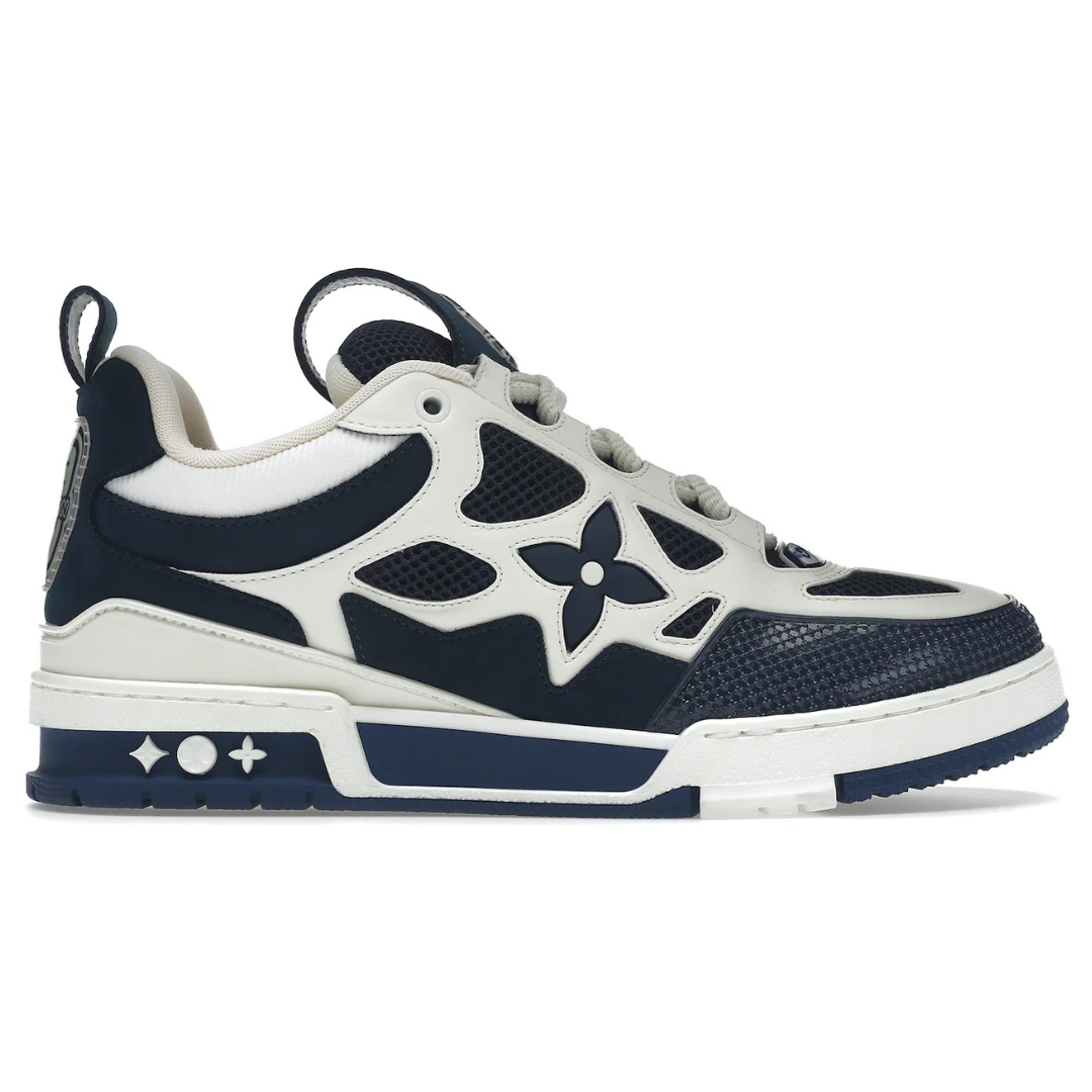L. Vuitton LV Skate Sneaker Marine White