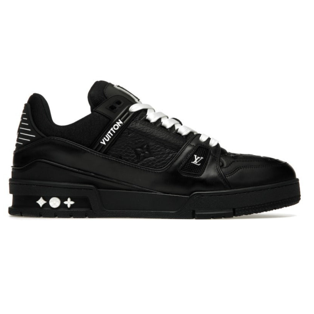 L. Vuitton Trainer Black Embossed Monogram