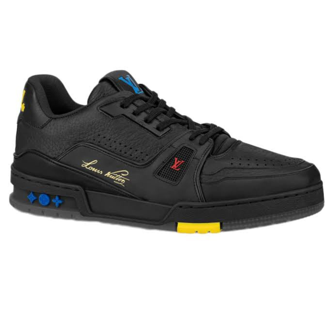 L. Vuitton Trainer Black Signature