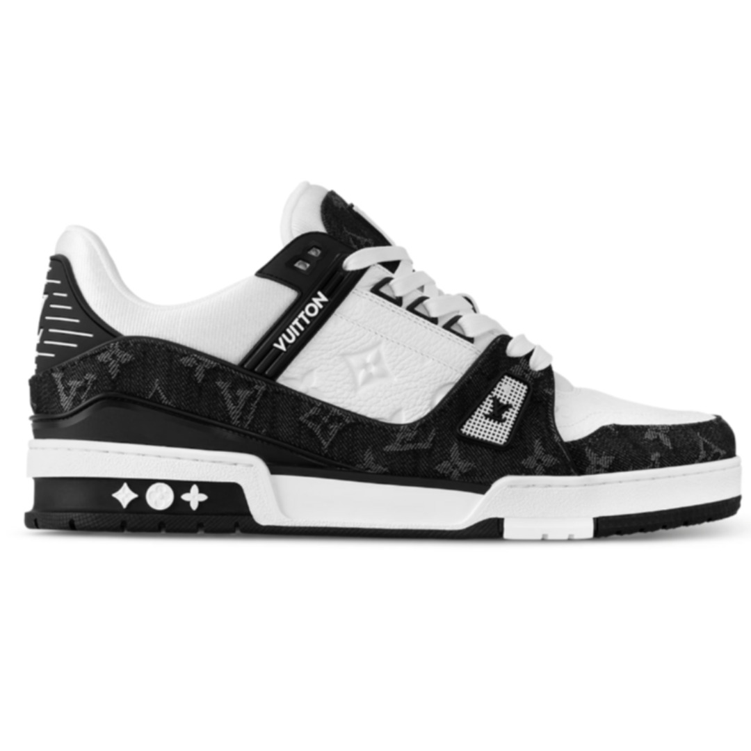 L. Vuitton Trainer White Black