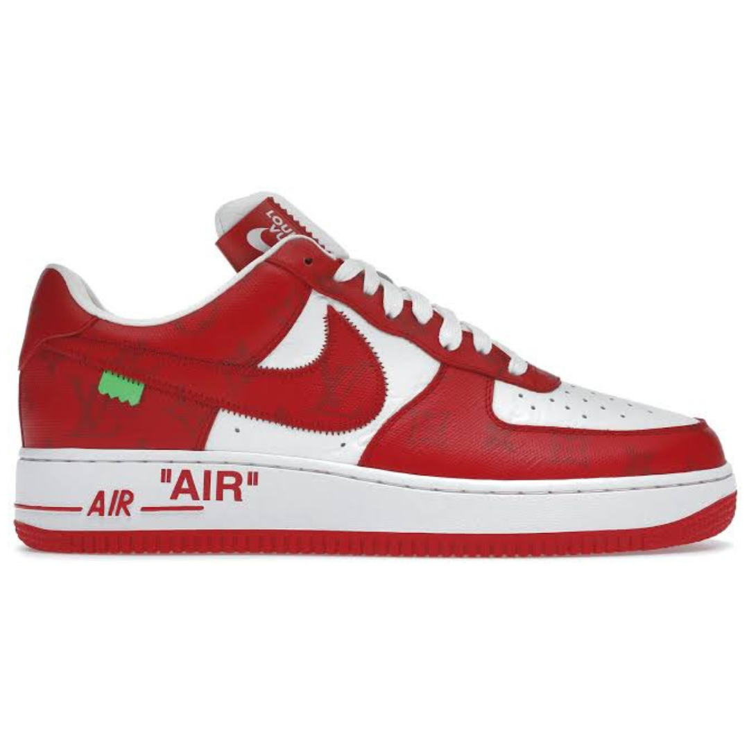 Air force 1 Low L. Vuitton By Virgil Abloh White Red