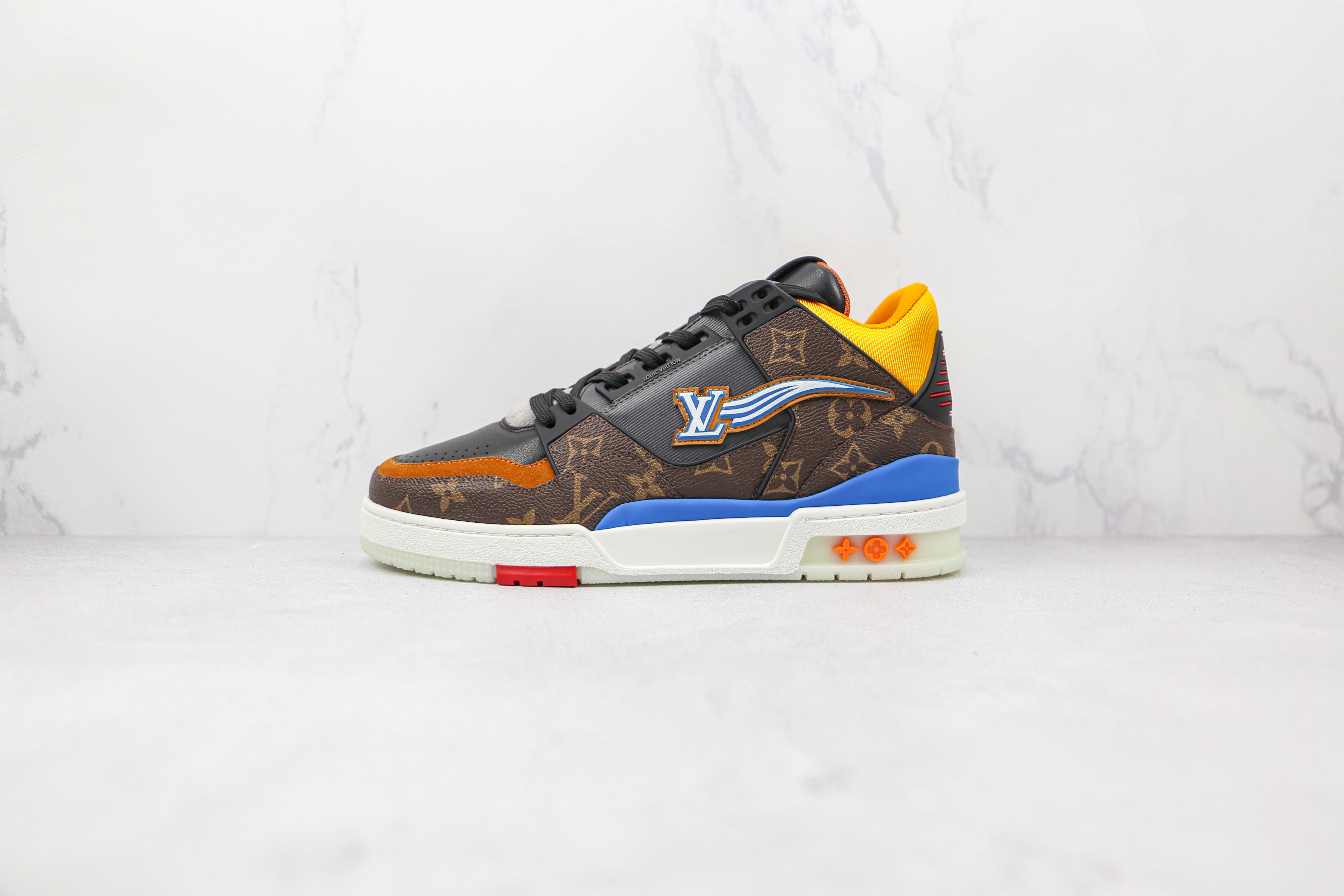 L. Vuitton Trainer Ebene Multicolor